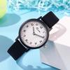 Women's Exam Watch: Silicone Strap, Luminous, Silent, Waterproof Quartz. Ideal for Junior High/High School Students.