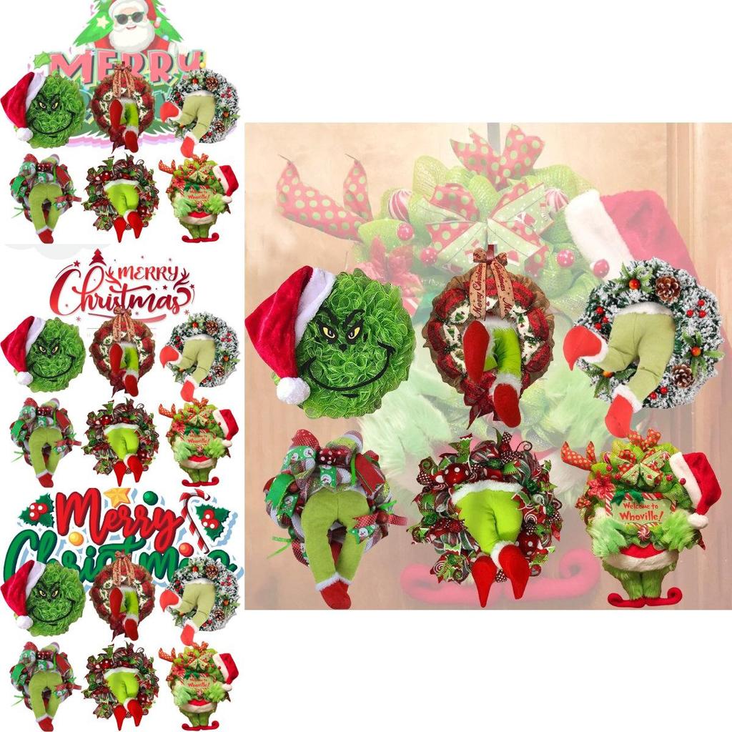 Inspirierter Weihnachtskranz Festliche Feiertagsdekoration für fröhliche saisonale Feiern