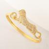 Retro Leopard Bracelet Versatile Women's Open Bracelet Jewelry