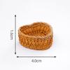 Dollhouse Simulated Rattan Basket Diy Decorative Accessories Mini Storage Box Small Ornaments