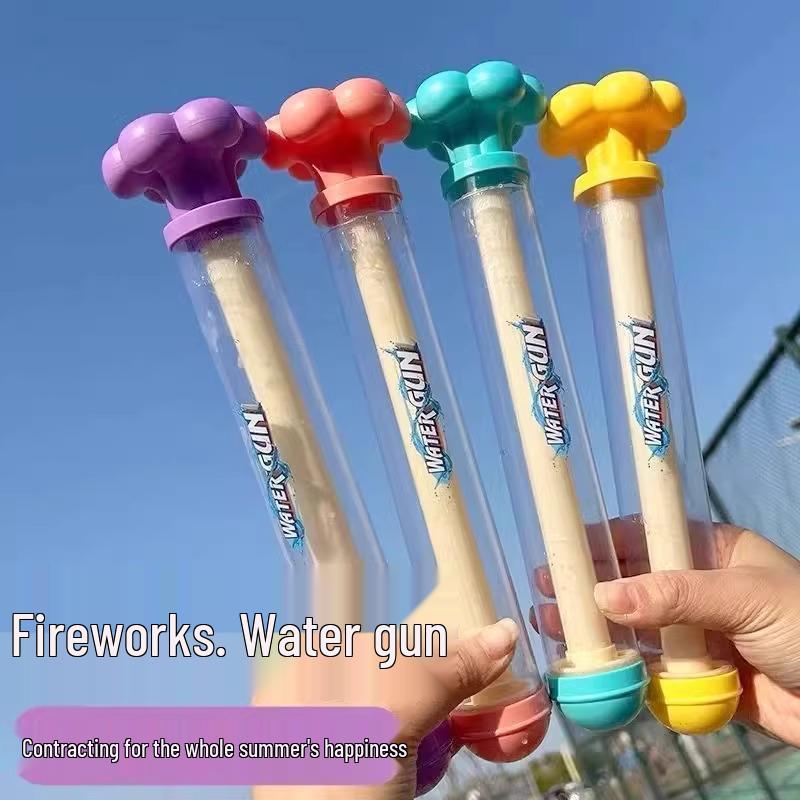 

New Arrival: Children s Summer Water Gun Fireworks Toy - Pull-out Spray Design
