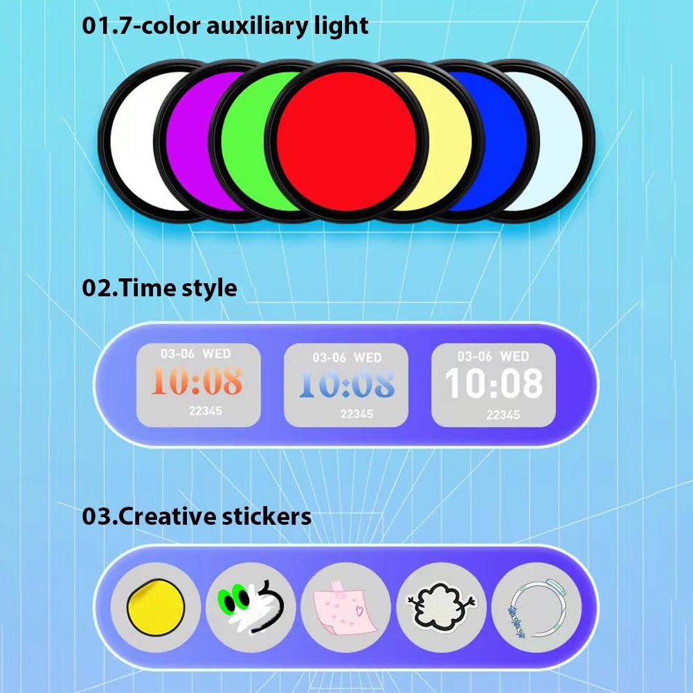 Bluetooth Pixel Led Badge Smart Digital Badge Pin With App Control Custom Gif Display Moving Text Name Tag For Anime Backpacks