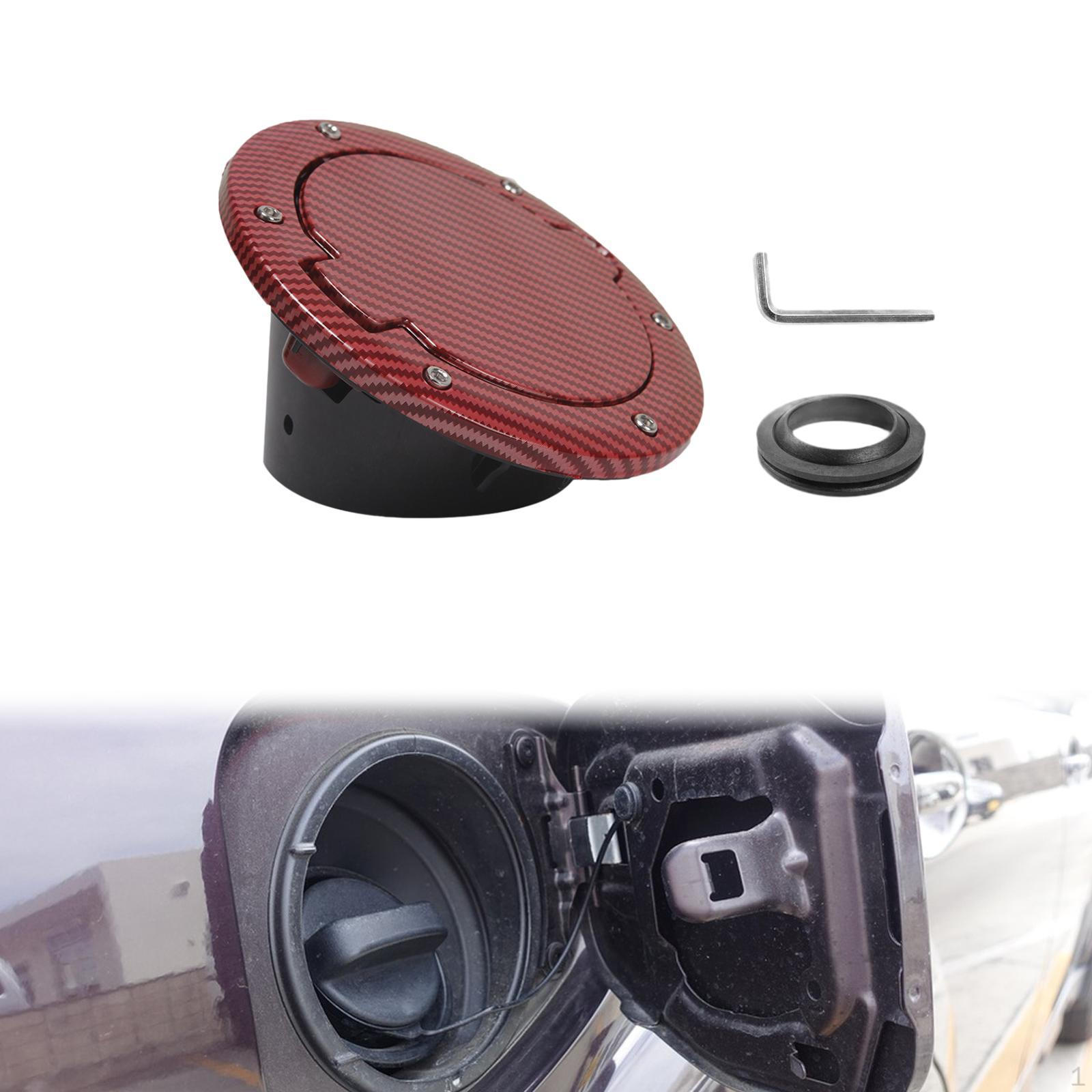 

Крышка лючка топливного бака, крышка бензобака, для легкой установки темно-красного