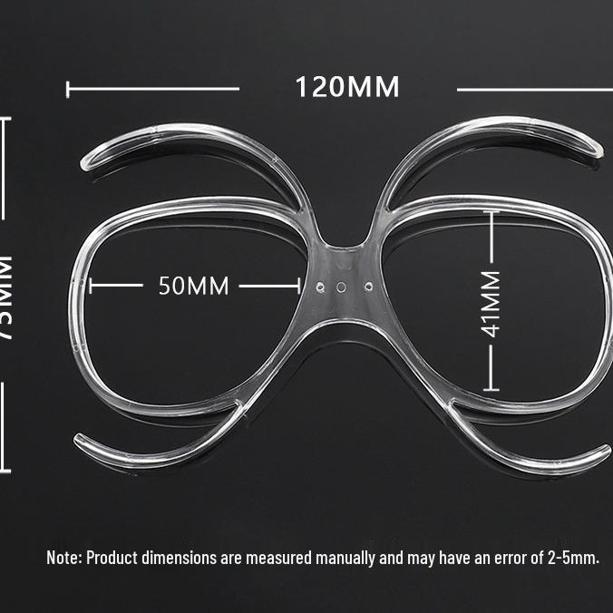 Universal Myopia Adapter Ski Goggles with Butterfly Frame for Prescription Lenses