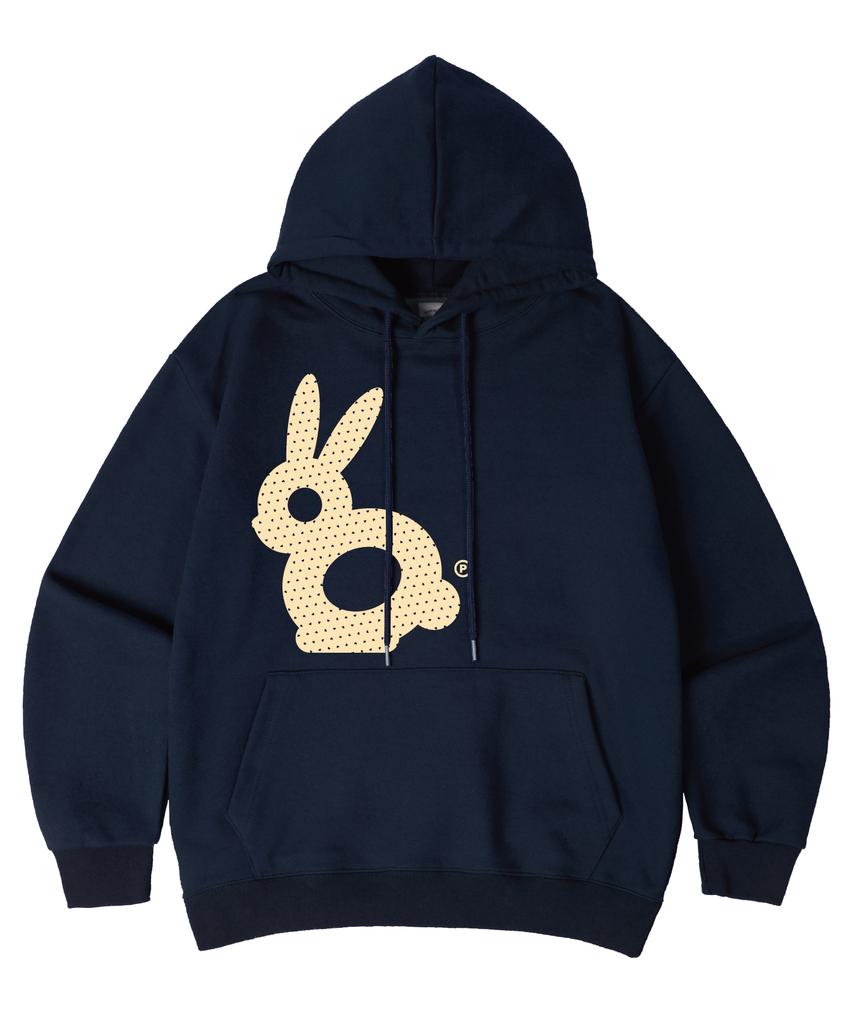 [Fleece-Lined/Non-Fleece-Lined] Rabbit Oversized Hoodie 10 Colors (D Type)