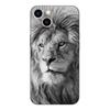 Black Tpu Case For Vivo Y21 Y51A 2021 Y21S Y33S Y51 2020 Y51S Y53s 4G Y72 5G Back Cover Animals The Lion