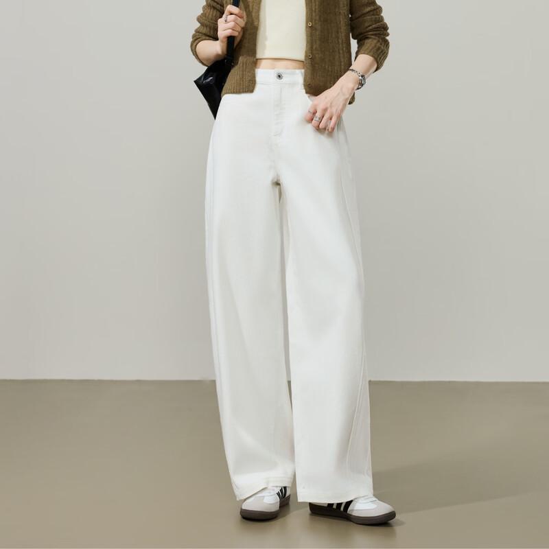 ESE-Y Women's Retro Wide Leg Banana Jeans