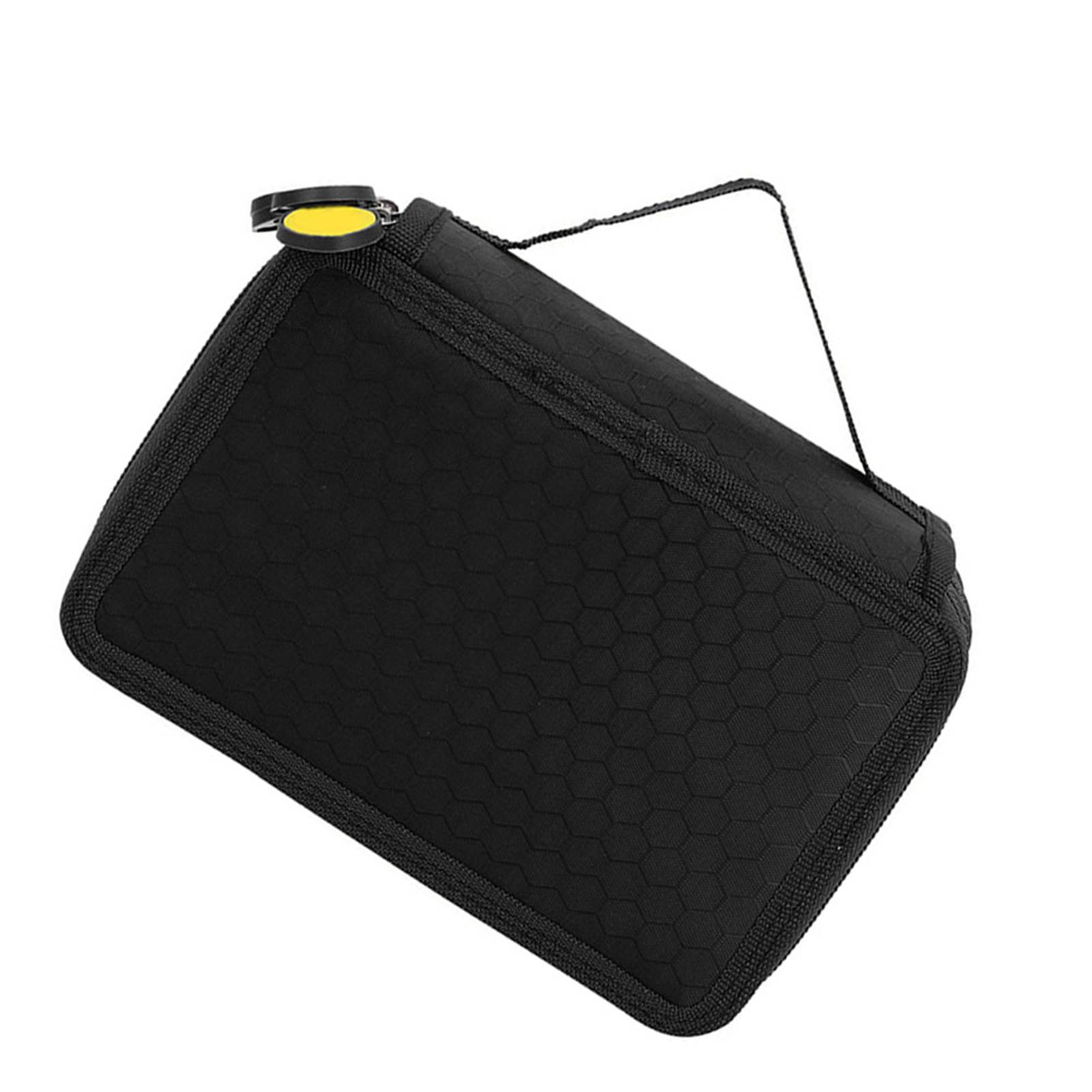 

72 отверстия 4 слоя большой емкости пенал мультфильм молния цветной пенал школьные принадлежности чёрный