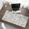 Elegant Decorative Desk Mat Floral Vintage Pattern 100X50 Cm
