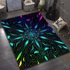 Fantasy Mandala Art Pattern Carpet for Living Room Bedroom Bedside Sofa Floor Mat Modern Home Decor Aisle Corridor Area Rug