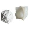 Candle Molds Polyhedral DIY Resins Molds Dices Silicone Mould for Candle Making