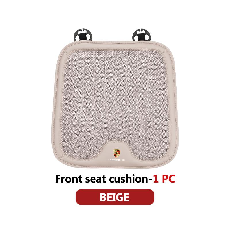 For Porsche Car Seat Cover Ice Silk Seat Pad Driving Cushion Anti-Slip Mat Carrera-GT 918-Spyder Boxster Cayenne Panamera Macan