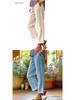 2026 Women's Loose Cotton Linen Elastic Waist Casual Pants with Pockets