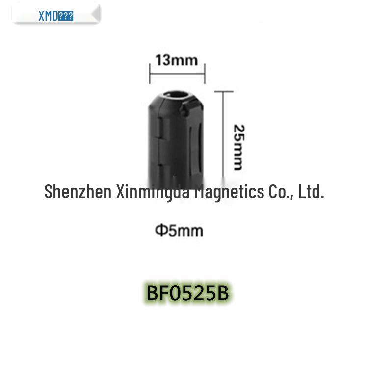 Nickel-Zinc Ferrite EMI/EMC Anti-interference Magnetic Ring Core Buckle