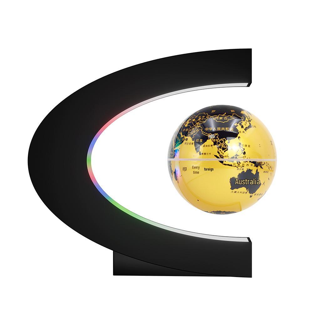 Creative Magnetic Levitation Globe Ornament - Perfect Desk Gift for Clients and Events