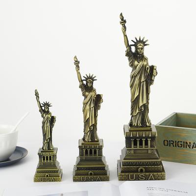 Modellino in Metallo della Statua della Libertà – Statuetta Souvenir di New York per Decorazione della Casa