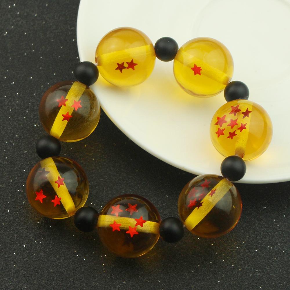 Dragon Ball Bracelet Anime Peripheral Accessories Dragonballs Hand-woven Time Gem Bracelet Toys Christmas Gift