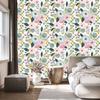 Colorful Spring Flowers Wallpaper for Living Room and Bedroom 50x1000