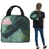 Green Dragon In The Forest Insulated Lunch Bag for Women Children Leakproof Food Boxes Thermal Lunch Box Tote