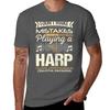 Harp Player Mistakes Tshirt Big And Tall Basic Tee Shirt