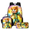 Minecraft Printed Backpack Children'S Elementary School Bag