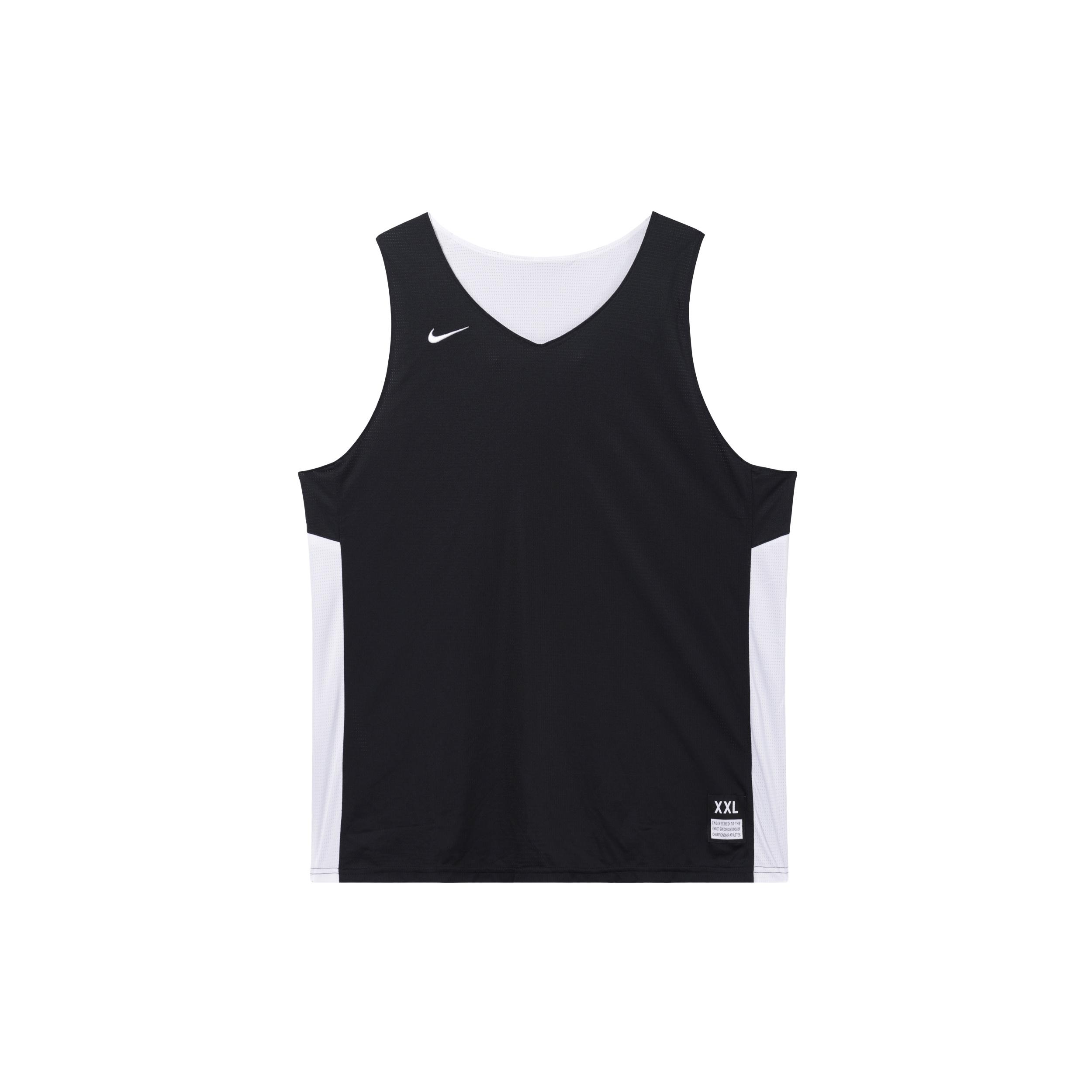 Nike Reversible Basketball Jersey  Black White  Men s 867766-012 XXXL