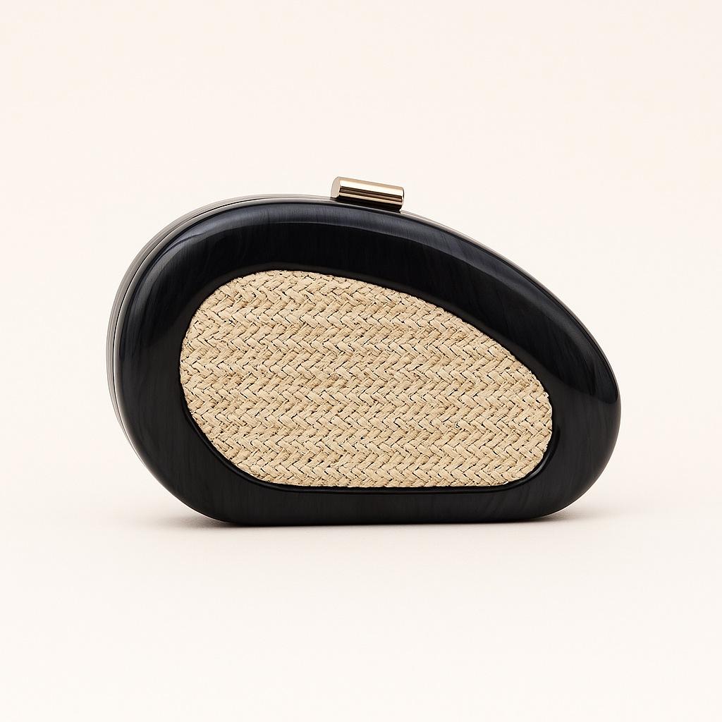 Women'S Shoulder Oblique Span Bag, Special-Shaped Shell Acrylic Bag, Fashion Wedding Dinner Clutch Bag