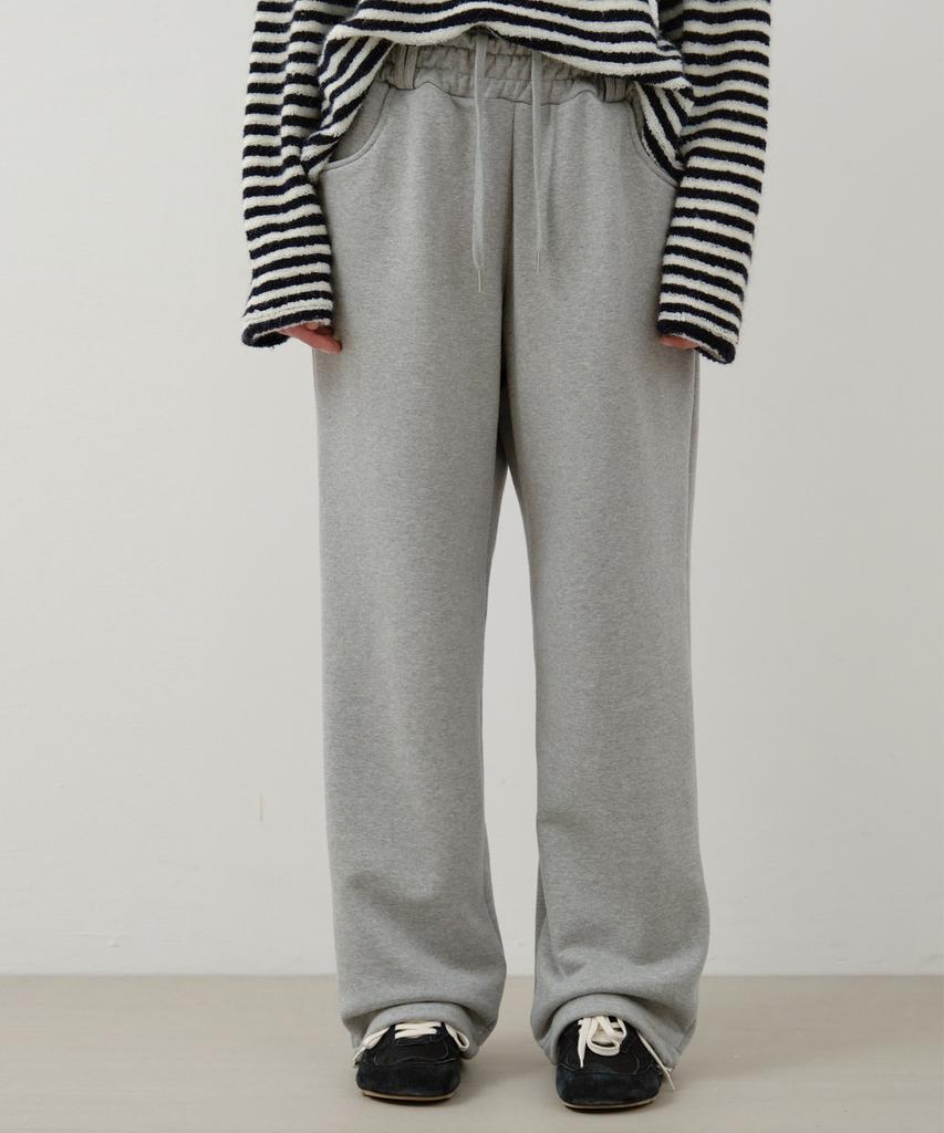 Wednesday Oasis For Woman W/Belted String Sweatpants_Melange Gray(W25-Pt28)
