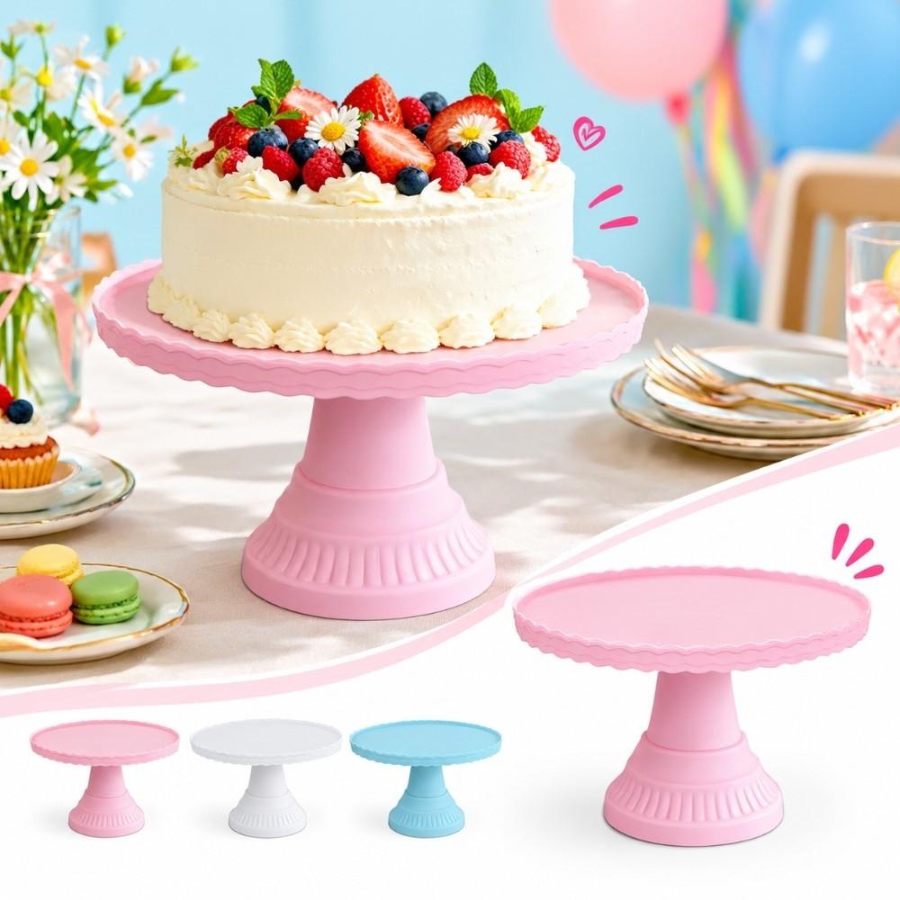 Decorative Design Display Stand Round Shape Pastry Stand Elegant Cake Stand Home Kitchen Use