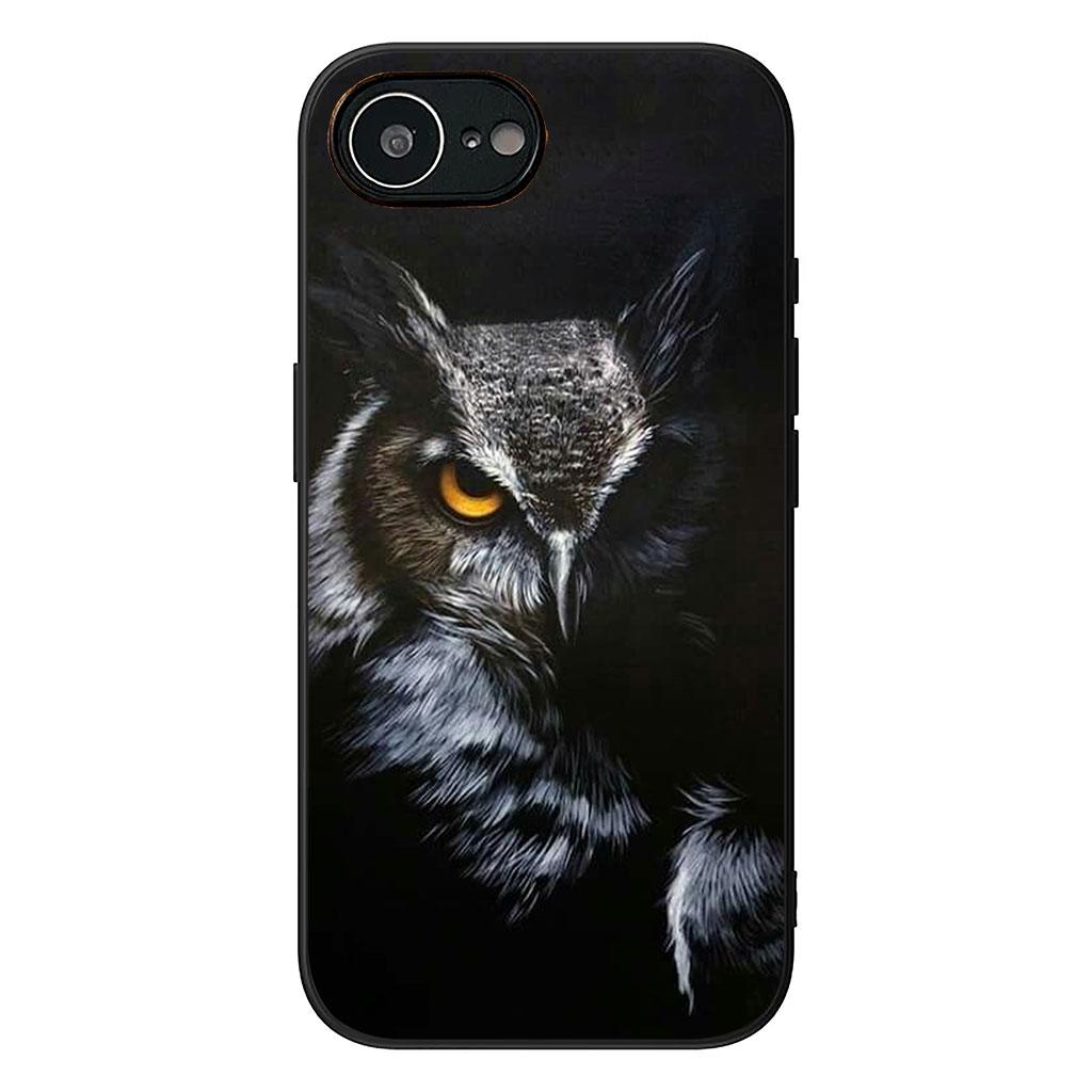 Cover for Apple iPhone 16 15 14 Plus 13 12 Mini 17 Pro Max + ProMax 16E Air 16+ 15+ Coque Phone Case Bird Owl Cute