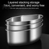 Multi Compartment Steaming Tray Stainless Steel Plate, Fan Shaped Divided Steam Rack, Food Grade Grid Heat Resistant Non Stick Culinary Tool