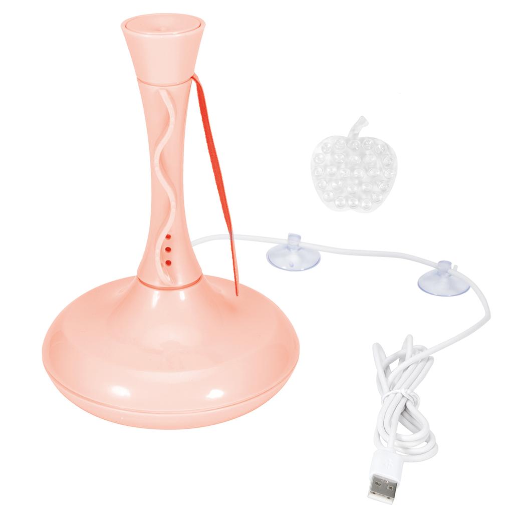 360 Degree Mini Portable Ultrasonic Washing Machine USB Powered Underwear Socks WasherRed