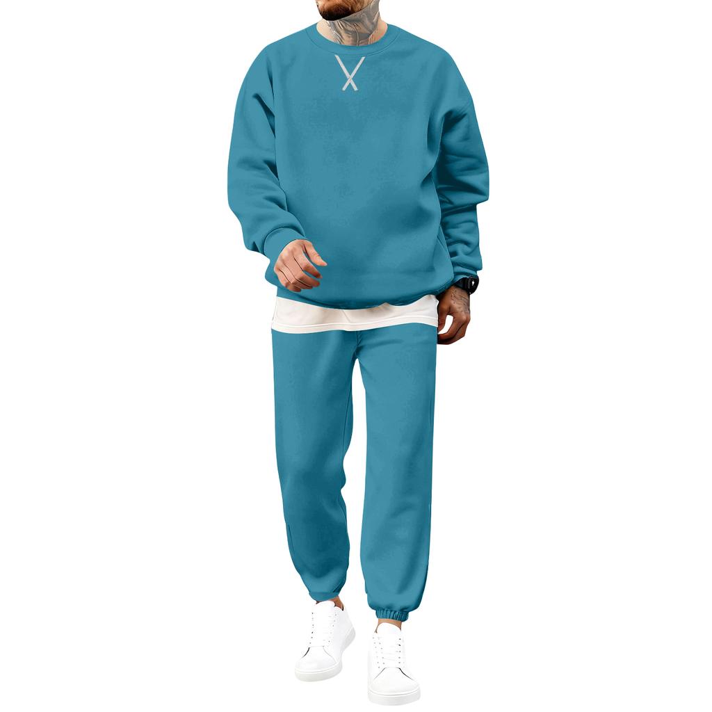 Men's Sweatshirts Sweatshirts And Jogging Pants Track Pants Fleece Tracksuit Sets