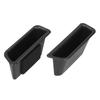 2PCS Car Front Door Handle Storage Box Pocket Black Replacement for Mustang 2015?2017