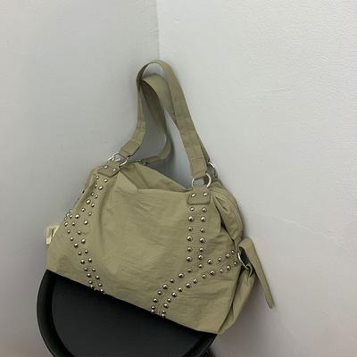 Tote Bags for Women Luxury Designer Brand Large Capacity Handbags Soft Leather Studded Bags  Fashion Trends Crossbody Bags
