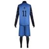 Anime Blue Lock Jersey Football Club Sportswear T-skjorte Herre Isagi Yoichi Cosplay Costume Chigiri Rensuke Kunigami Bachira Meguru