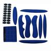 27pcs/set Helmet Padding Kits Sealed Sponge Replacement Motorcycle Bicycle Cycling Universal Foam Pads Set