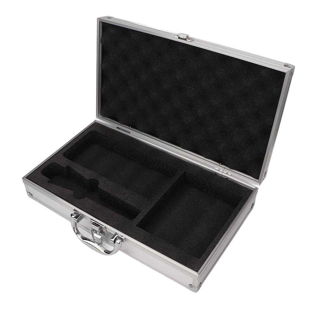 Multifunction Storage Box Large Capacity Buckle Closure Aluminum Tools Organize Case