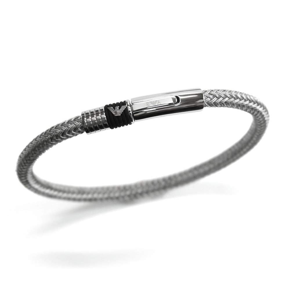 Emporio Armani EGS1623040 Eagle Logo Bracelet Men's [Used]