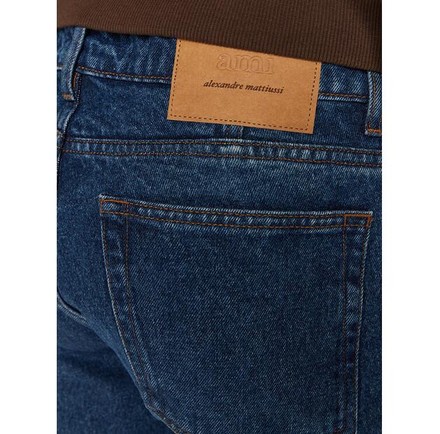 Jeans AMI PARIS HTR001DE0031 Blue Classic Fit