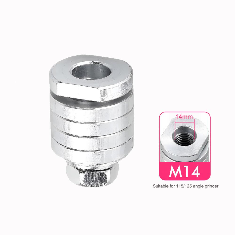 

M14 M10 Angle Grinder Adapter Grooving Machine Adapter Conversion Kit Suitable for 100/125 Angle Grinder