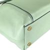 Michael Kors Satchel Shoulder Bag Handbag Cowhide Light Green Women 35S0GYZS3L Used