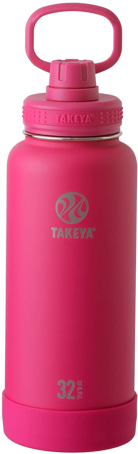 

Takeya Flask Active Line Fuchsia Water Bottle Stainless Steel Bottle Direct Drinking Cold TAKEYA [Takeya Official] 0.94L