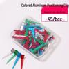 Colored Aluminum Duckbill Sectioning Clips - Hairdressing Styling Tools