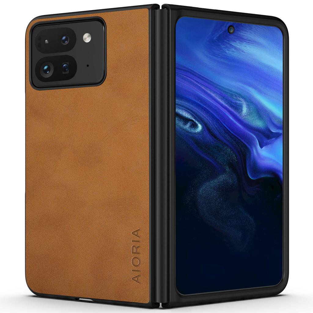 Case for Google Pixel 9 Pro Fold  Luxury PU Leather Skin Cover for Google Pixel 9 Pro Fold Case