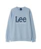 LEE Corduroy Logo Sweatshirt Sky Blue
