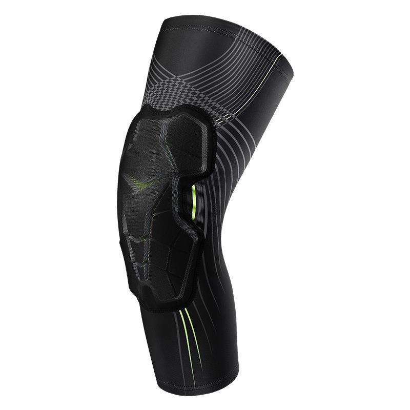 

1 Pcs Sports Crashproof Knee Support Pad Elastic Foam Volleyball Knee Compression Sleeves Basketball Bicycle Protect M зелёный