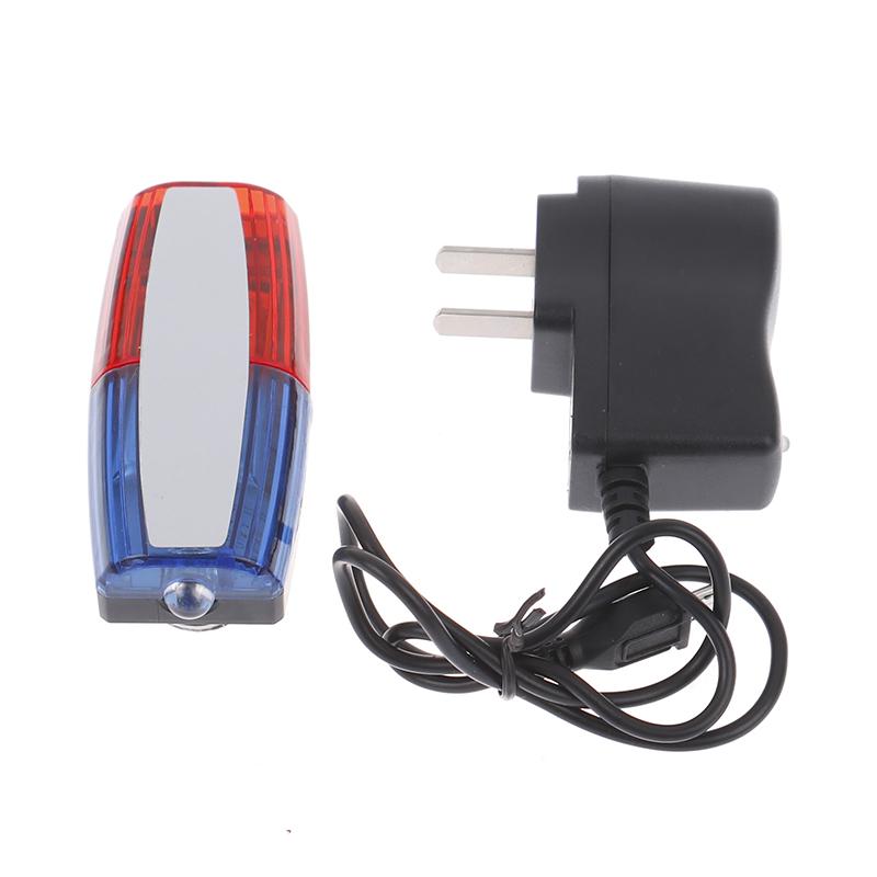 Luce LED Da Spalla Ricaricabile USB - Rosso E Blu - Impermeabile IP65 - Per Sicurezza Outdoor - Foto 5