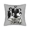 Manuel Fawlty Towers Square Pillow Case  Cushion Covers Customized Zippered Decorative Pillowcase for Home Xcm