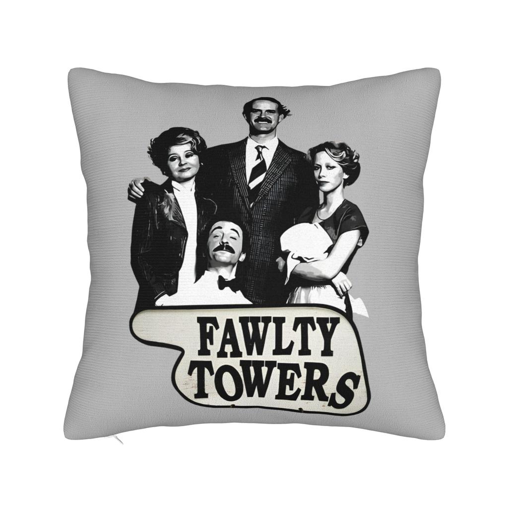 Manuel Fawlty Towers Square Pillow Case Cushion Covers Customized Zippered Decorative Pillowcase for Home Xcm